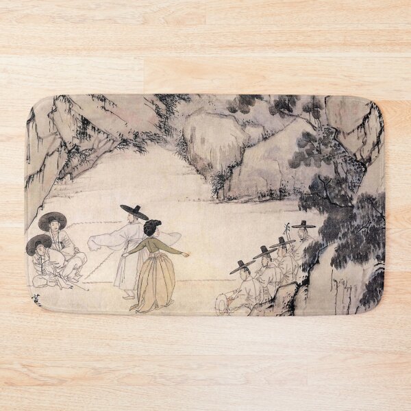 Item preview, Korean Painting Minhwa Enjoy the Coolness in Summer designed and sold by tangerinemars.