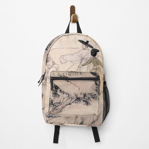 Item preview, Korean Painting Minhwa Enjoy the Coolness in Summer designed and sold by tangerinemars.