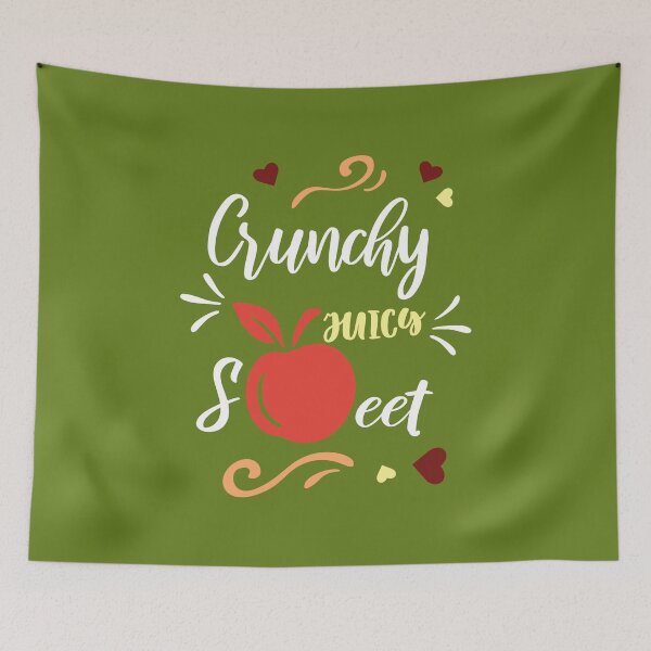Item preview, Crunchy Juicy Sweet Red Apple Fruit designed and sold by Wonder Of Light.