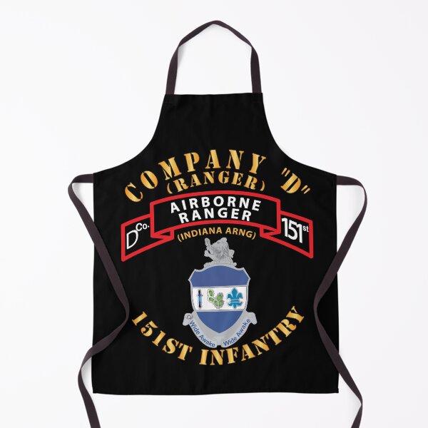 Item preview, SOF - Co D - 151st Infantry - Ranger X 300 designed and sold by Military Insignia Products.