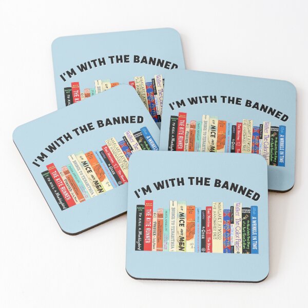 Item preview, I Read Banned Books Book Lover  Free Books I'm With The Banned designed and sold by Designedbygigy.