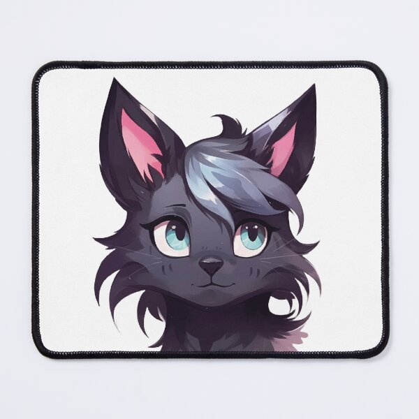 Item preview, Black Furry Cat designed and sold by FurryKingdom.
