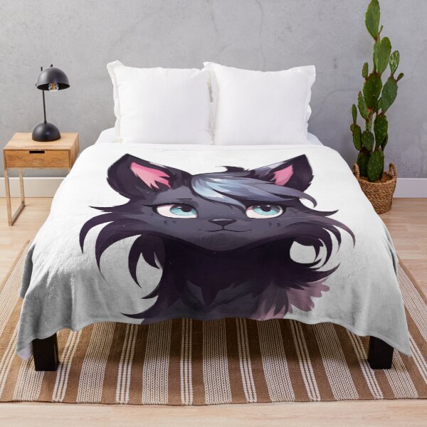 Item preview, Black Furry Cat designed and sold by FurryKingdom.