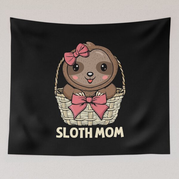 Item preview, Sloth Mom Gift Mother Sloth Lover Women Cute Sloth designed and sold by DSWShirts.
