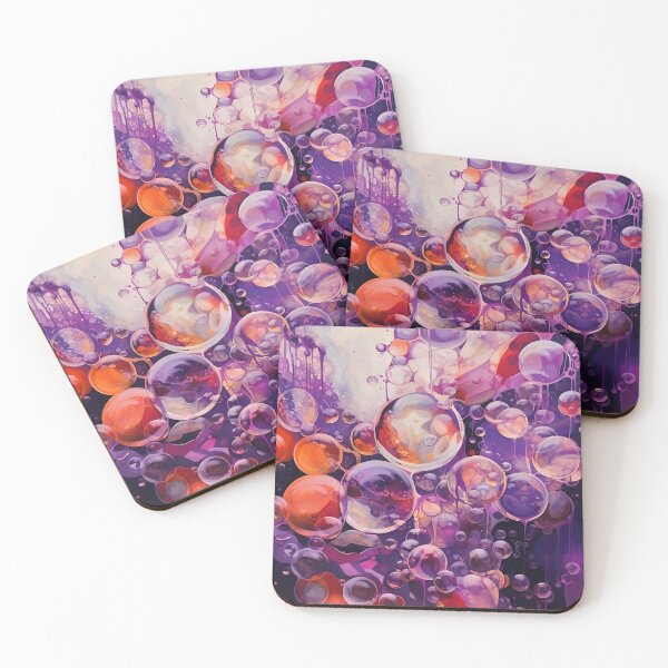 Item preview, Purple Bubbles - Digital Art designed and sold by SnoopyTF.