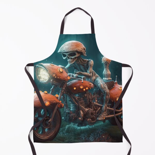 Item preview, Mushroom Man On His Red Spores Bike designed and sold by Diego Re.
