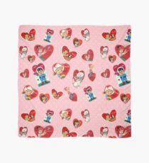 Vintage Valentine Pattern Scarf