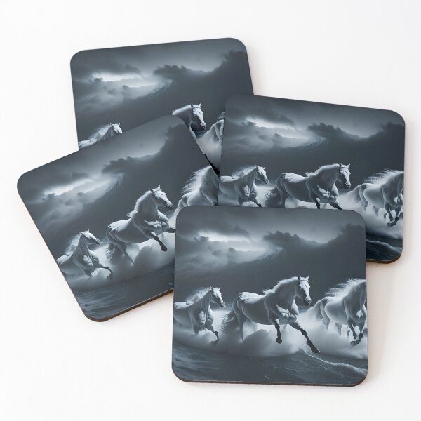 Item preview, Wild horses designed and sold by Vibranta Studio.