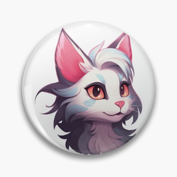 Item preview, White Furry Cat designed and sold by FurryKingdom.