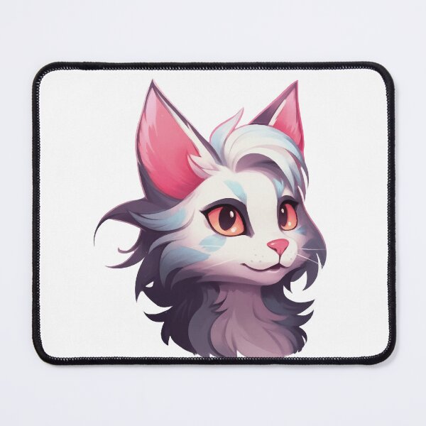 Item preview, White Furry Cat designed and sold by FurryKingdom.