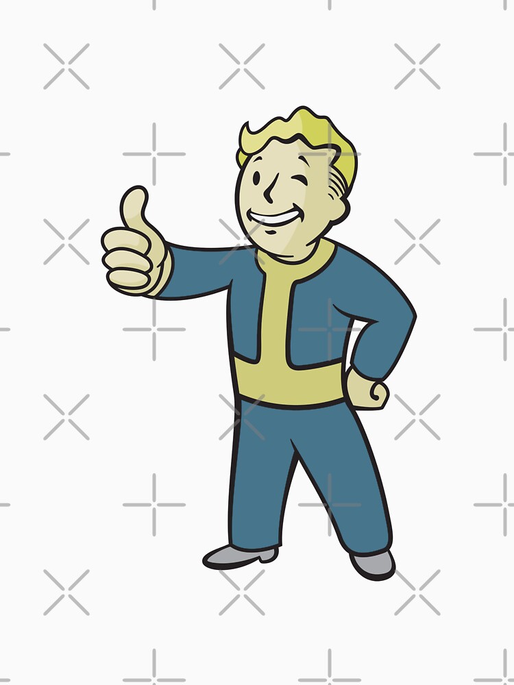 Vault Boy Fallout Plush Blanket in Multiple Sizes for Gamers Cozy