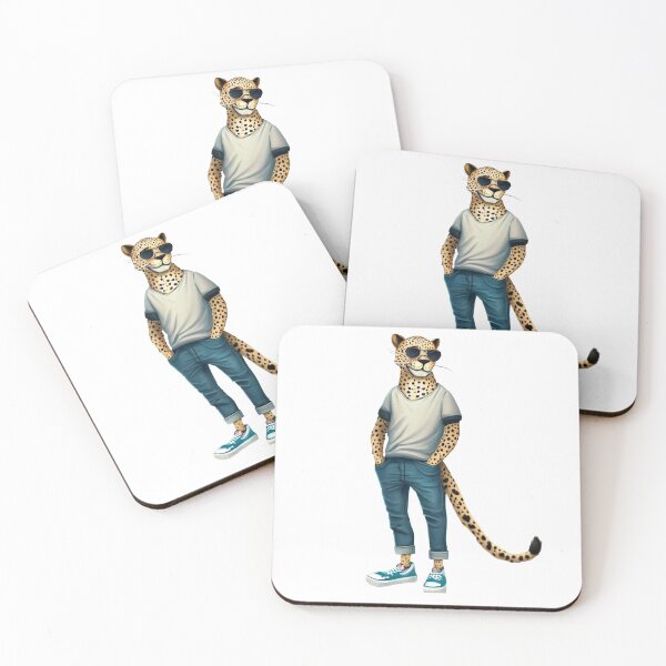 Item preview, Hipster Panther V1 designed and sold by HipsterAnimals.