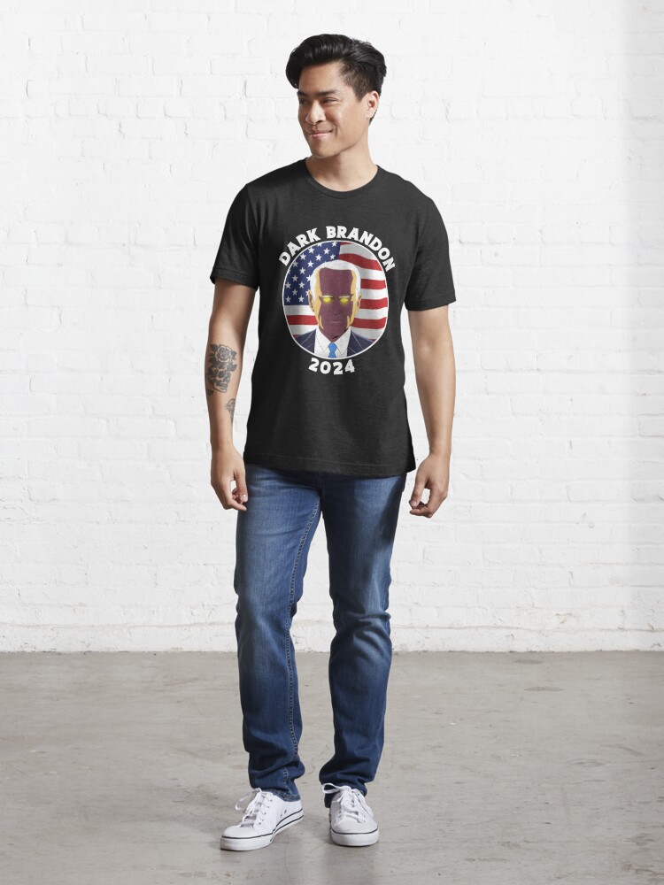 Dark brandon 2024 Funny Meme Saving America biden' Men's T-Shirt