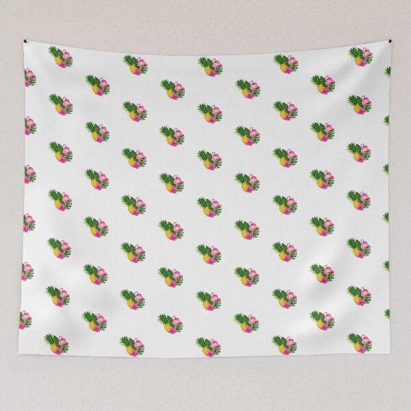 Item preview, Flamingo and Pineapple pattern  designed and sold by DFL-store.