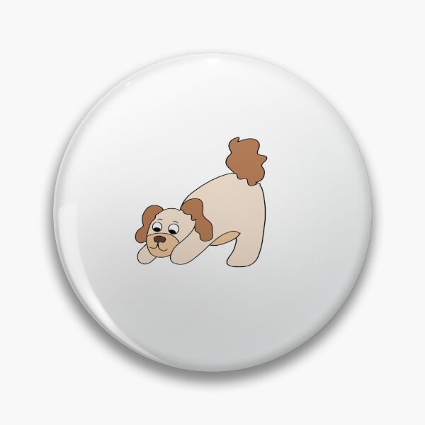 Item preview, Downward Dog Yoga Sticker designed and sold by angrystickergal.