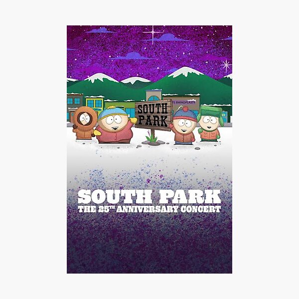 South Park characters Poster by twozombiesstore