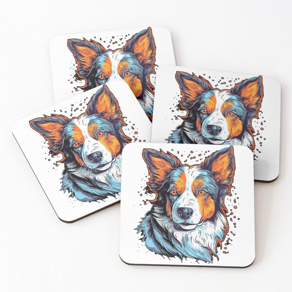 Item preview, Bold Collie Designs Border Collie Herding designed and sold by DooodleGod.