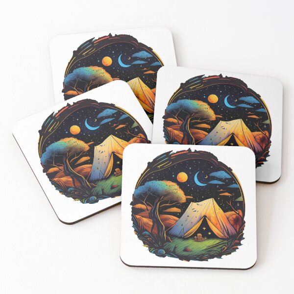 Item preview, Starry Night Camp: Cozy Tent Design for Nature Lovers and Star Gazers designed and sold by Watzek.