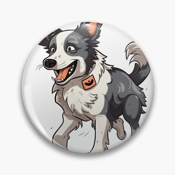 Item preview, Border Collie Fun: Funny Cartoon Illustration designed and sold by DooodleGod.