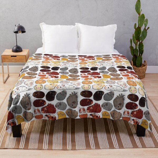 Guinea Pig Gradient Throw Blanket