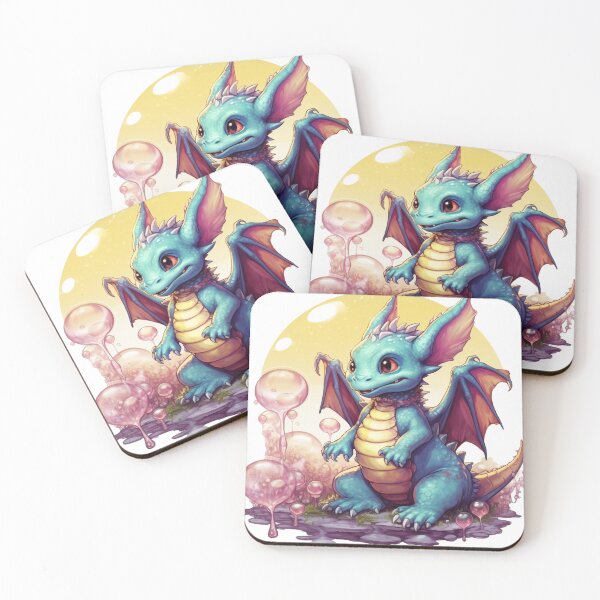Item preview, Cute Bubble Dragon designed and sold by natural-20s.