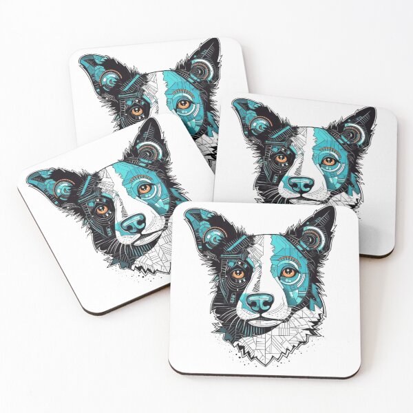 Item preview, High-Tech Border Collie Design: The Ultimate designed and sold by DooodleGod.