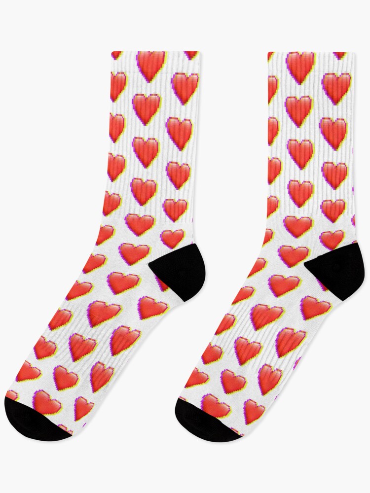 Thumbnail 1 of 5, Socks, Heart  designed and sold by sockpuppet6.