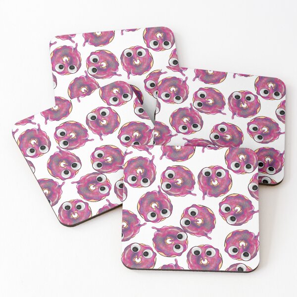 Item preview, Loads of pink doughnuts with googly eyes designed and sold by Colonels  Basement.