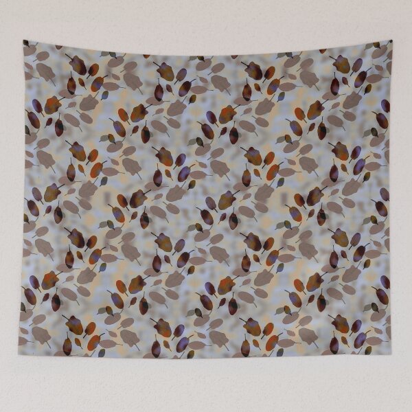 Item preview, MISTY BROWN Floating Leaves designed and sold by ZENDYtechSTYLE.
