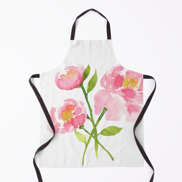 Item preview, Pale pink peonies watercolor flowers designed and sold by AnissaF.