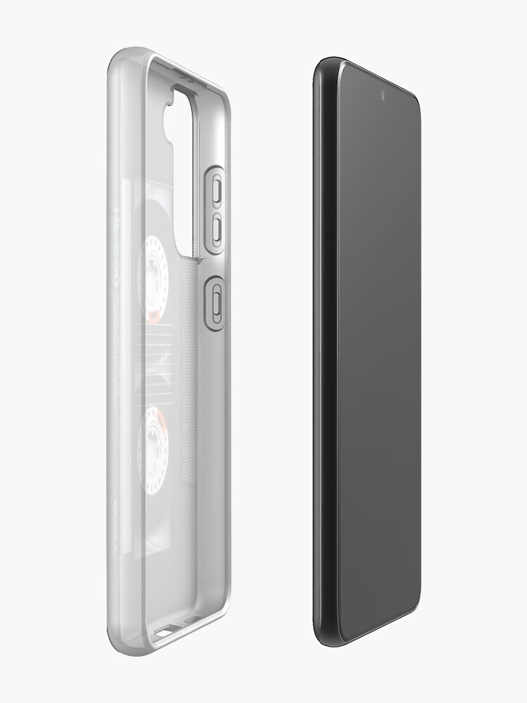 Alternate view of Classic retro Black cassette tape Case & Skin for Samsung Galaxy