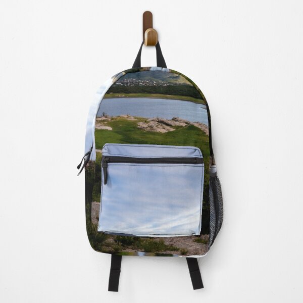 Item preview, Mountain and lake view on a cloudy day, fine art travel photography designed and sold by nachodramis.
