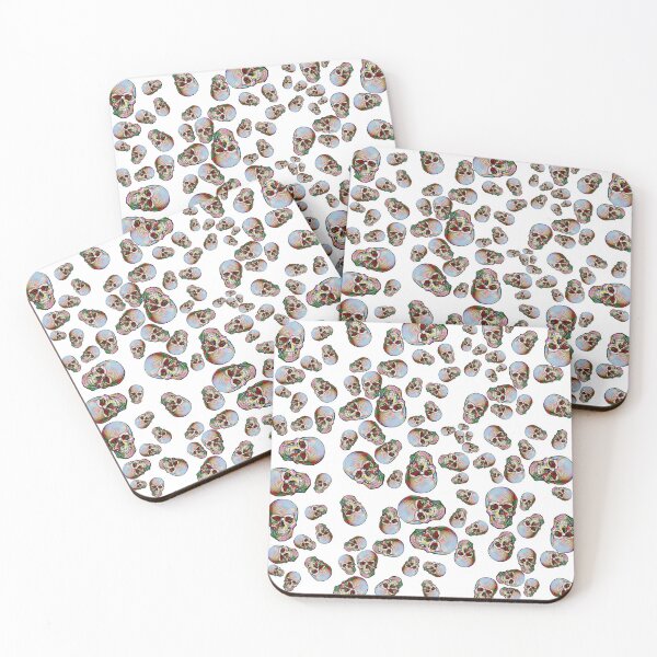 Item preview, Happy Skull Random Pattern (White) designed and sold by Diego-t.
