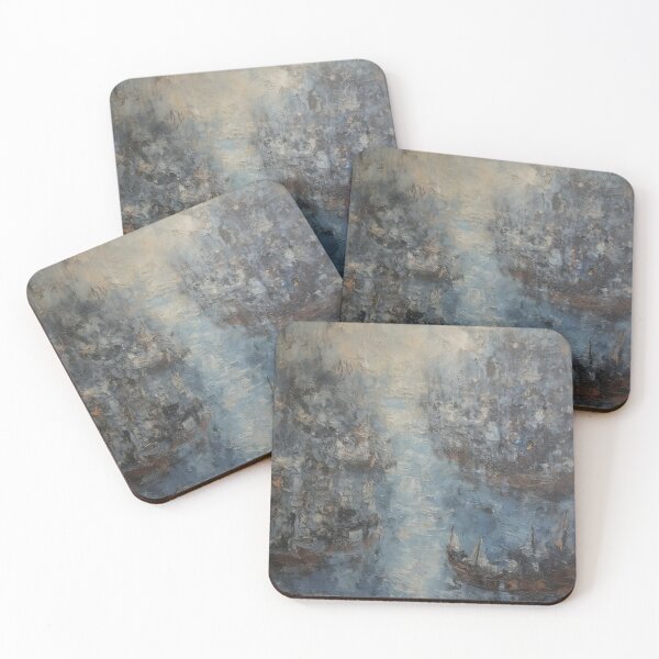 Item preview, Busy Vintage Seaport - Maritime Hub designed and sold by Michael Bollin.