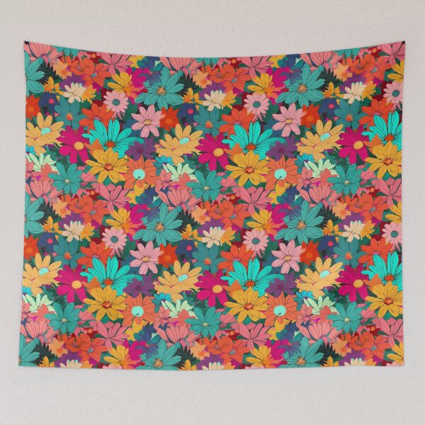 Item preview, Infinite Tiling Flower Pattern designed and sold by NoJustice73.