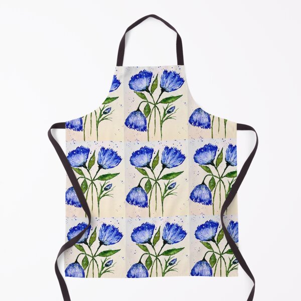 Item preview, Purple flowers.  designed and sold by watercolorsLiz.