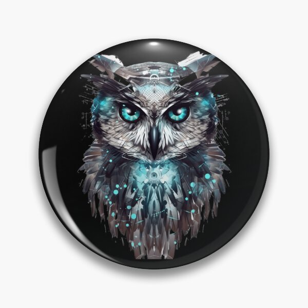 Item preview, Cyber Owl designed and sold by HarriPaloma.