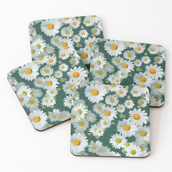 Item preview, Infinite Tiling Daisies Flower Pattern designed and sold by NoJustice73.