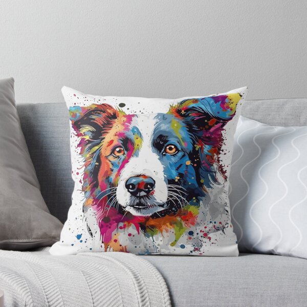 Item preview, Border Collie Impressionistic design - Vibrant Pet designed and sold by DooodleGod.