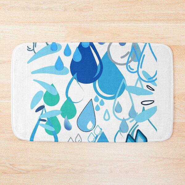 Item preview, Blue coloured drops. designed and sold by coffeeflavour.