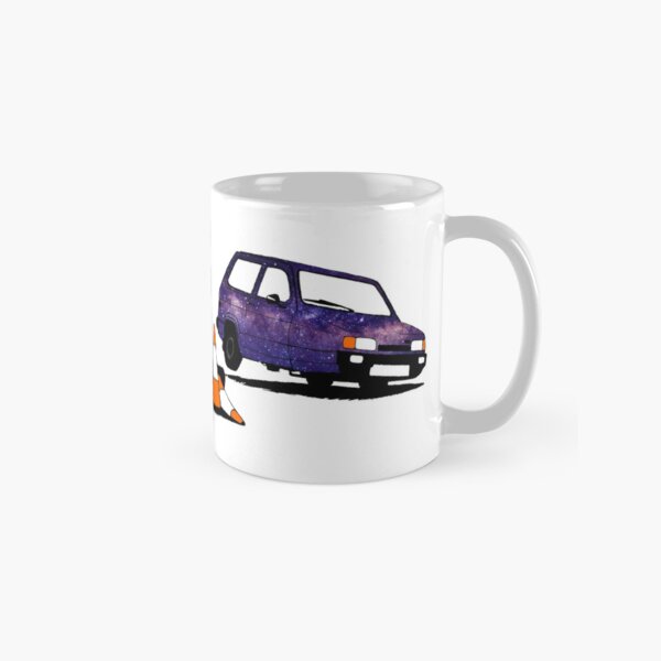 RELIANT ROBIN CLASSIC CAR MUG LIMITED EDITION DESIGN PERSONALISE FREE OF CHARGE 