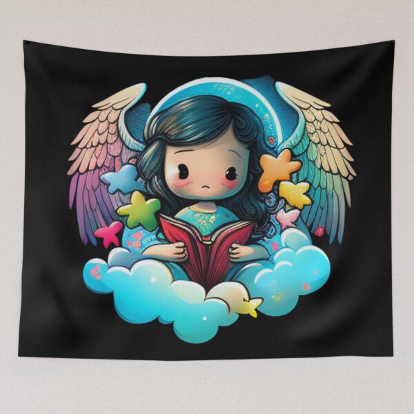 Item preview, Cute Little Angel designed and sold by JojoArtEvo.
