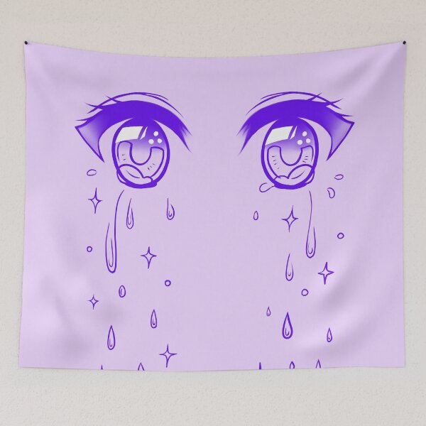 Item preview, Anime Eyes crying designed and sold by ninaneco.