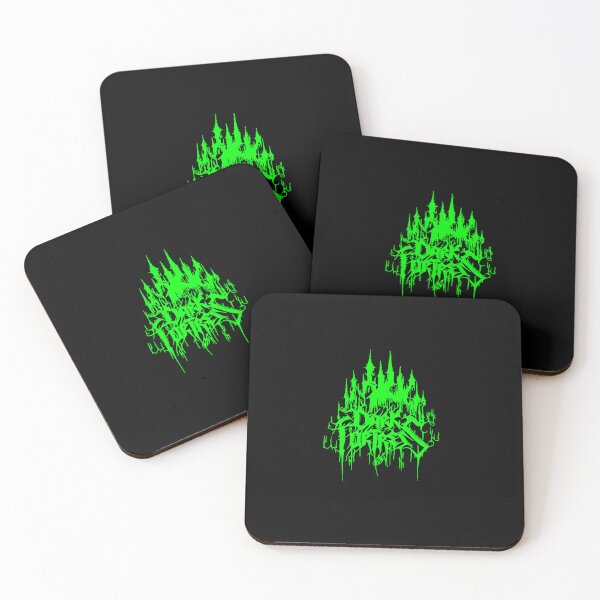 Item preview, Dark Fortress logo in bright green designed and sold by ClexStudio.