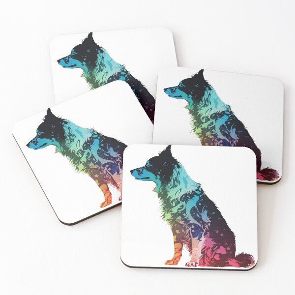 Item preview, Herding Pup - Minimalist Dog Art Border Collie designed and sold by DooodleGod.