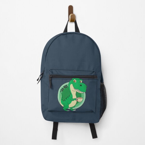 Item preview, Cute t rex drinking a cup of tea designed and sold by Donutlovers.