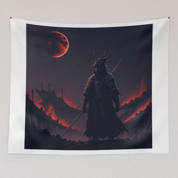Item preview, Nightfall Clash: Samurai Warriors in Epic Battle designed and sold by RedArtG09.