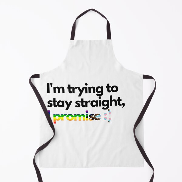 Item preview, Trying to stay straight - White designed and sold by Frosstize.