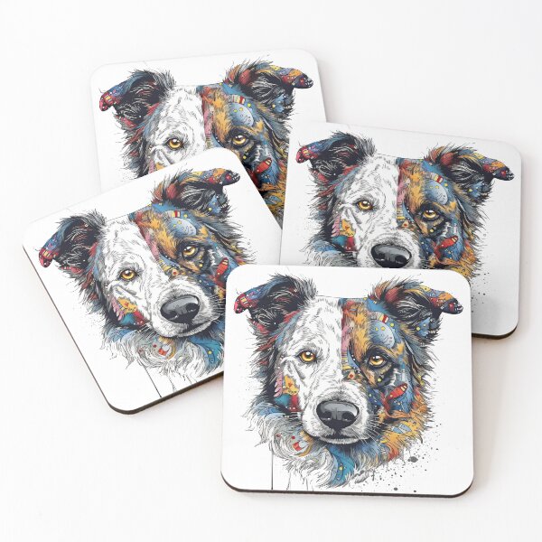 Item preview, ...Canine Canvas Creations: Border Collie designed and sold by DooodleGod.
