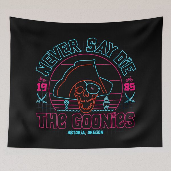 Item preview, The Goonies Never Say Die designed and sold by therocketman.